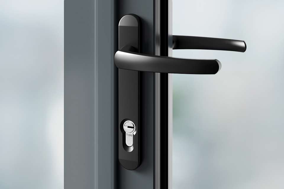 Door handles black