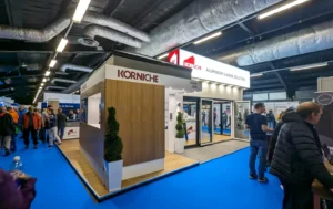 Busy Korniche Stand A348 at Homebuilding & Renovating Show 2023